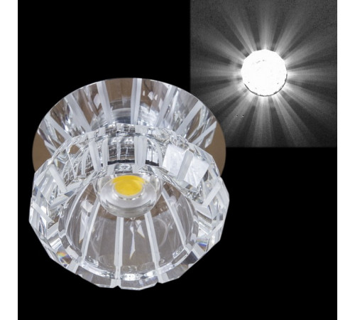 Встраиваемый светильник 09036-9.0-001T LED COB10W CR