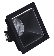 Встраиваемый светильник  16086-9.0-001PT MR16 BK+DARK GR