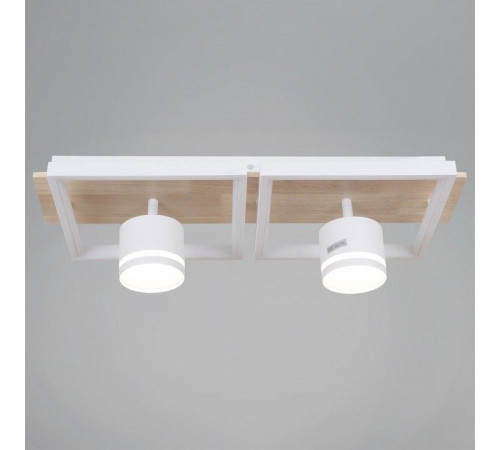 Накладной светильник De Markt Ракурс WH+WOOD 19560-0.3-2+2 WH+WOOD
