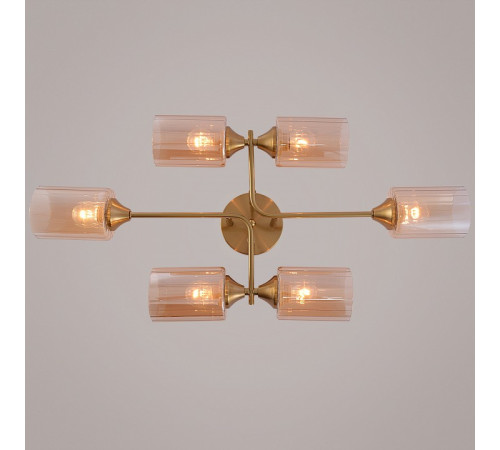 Люстра на штанге 19610-0.3-06 COPPER