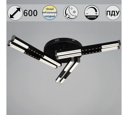 Люстра на штанге 24090-0.3-06 BK