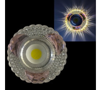 Встраиваемый светильник  42240-9.0-001PL MR16+LED3W CL/PK