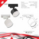 Светильник на штанге Reluce Technical 53004-9.3-001LD GX53 BK