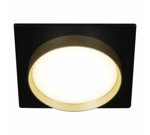 Встраиваемый светильник Reluce 53005 53005-9.0-001LD GX53 BK+GD