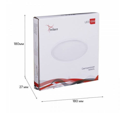 Встраиваемый светильник Reluce 70601 70601-9.0-001OL LED15W WH 4000K