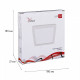 Встраиваемый светильник Reluce 70602 70602-9.0-001OL LED15W WH 4000K