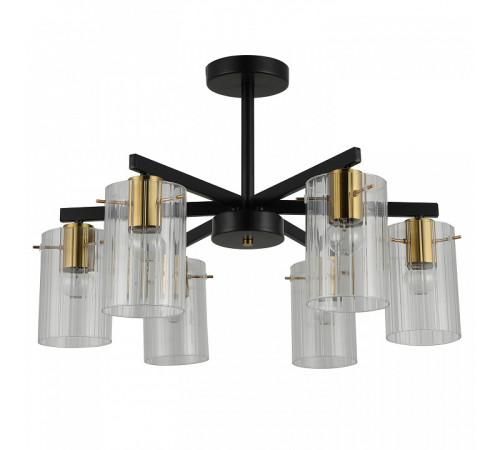 Люстра на штанге De Markt Бремен 6x40 Вт E14 74643-0.3-06