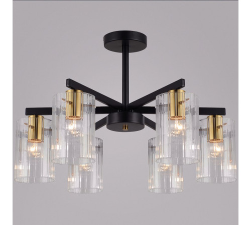 Люстра на штанге De Markt Бремен 6x40 Вт E14 74643-0.3-06