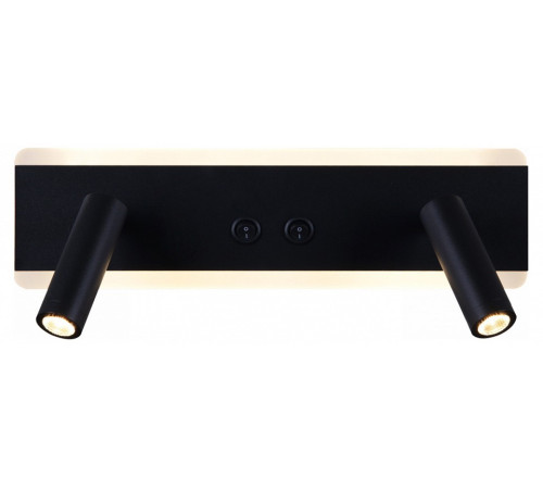 Накладной светильник Reluce Technical 86213-9.2-001CT LED9+6W BK