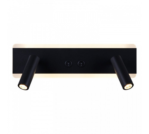 Накладной светильник Reluce Technical 86213-9.2-001CT LED9+6W BK