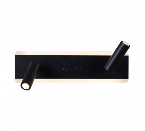 Накладной светильник Reluce Technical 86213-9.2-001CT LED9+6W BK