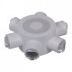 Накладной светильник 86973-9.2-007U LED2W+6*1W WT