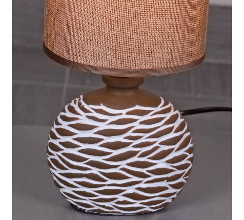 Настольная лампа декоративная Reluce 98231-0.7-01 LIGHT BROWN