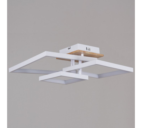 Люстра на штанге 98560-0.3-03 WH+WOOD