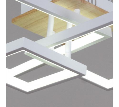 Люстра на штанге 98560-0.3-03 WH+WOOD