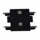 Соединитель линейный для треков Reluce RL 06101 straight connector BK