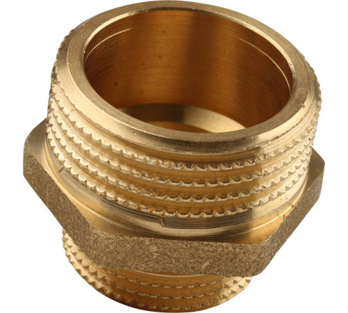 Ниппель HH TIEMME 1х3/4 латунный 1500022