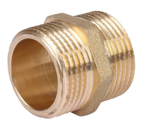 Ниппель HH TIEMME 1х1 латунный 1500001