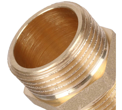 Ниппель HH TIEMME 1х1 латунный 1500001