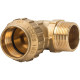 Угольник Tiemme 40x1 1/4 НР для труб ПНД обжимной 3400044