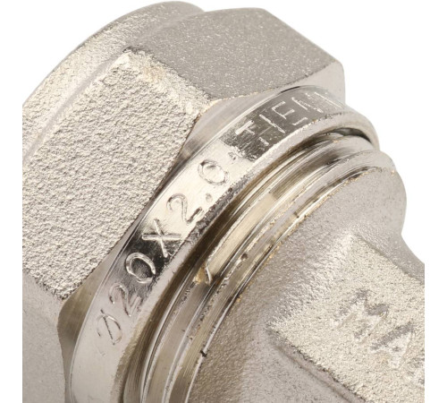 Тройник TIEMME 20х2.0х1/2 НР винтовой для металлопластиковых труб 1600058