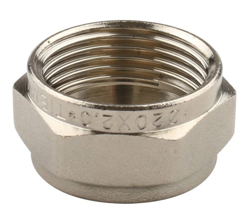 Тройник TIEMME 20х2.0х1/2 НР винтовой для металлопластиковых труб 1600058