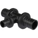Тройник REHAU RAUTITAN PX 25-16-25 с уменьшенным боковым проходом 11600621001
