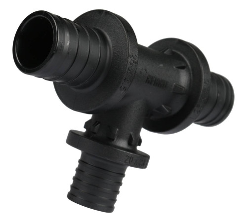Тройник REHAU RAUTITAN PX 25-20-25 с уменьшенным боковым проходом 11600631001