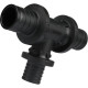 Тройник REHAU RAUTITAN PX 25-20-25 с уменьшенным боковым проходом 11600631001