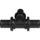 Тройник REHAU RAUTITAN PX 25-20-25 с уменьшенным боковым проходом 11600631001