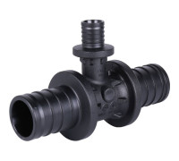 Тройник REHAU RAUTITAN PX 32-16-32 с уменьшенным боковым проходом 11600641001