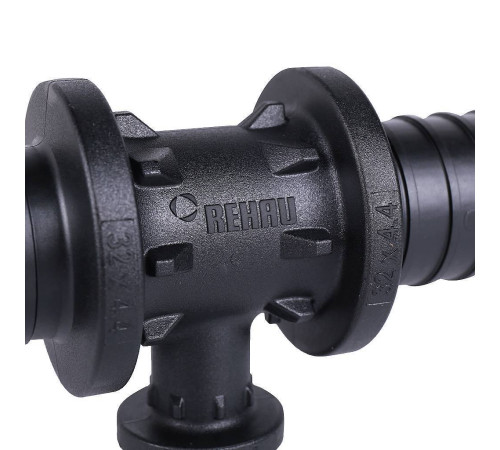 Тройник REHAU RAUTITAN PX 32-16-32 с уменьшенным боковым проходом 11600641001