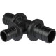 Тройник REHAU RAUTITAN PX 32-25-32 с уменьшенным боковым проходом 11600661001