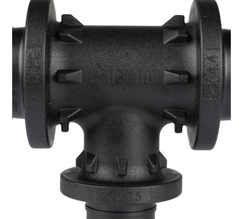 Тройник REHAU RAUTITAN PX 32-25-32 с уменьшенным боковым проходом 11600661001