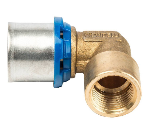 Угольник пресс Prandelli Multyrama 90° 26х3.0-1/2 внутренняя резьба 509.04.02.6