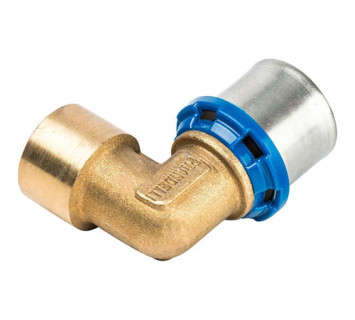 Угольник пресс Prandelli Multyrama 90° 26х3.0-1/2 внутренняя резьба 509.04.02.6