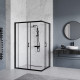 Душевой уголок RGW Passage PA-246B 900x1200 мм черный 030824692-14