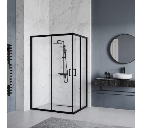 Душевой уголок RGW Passage PA-246B 900x1200 мм черный 030824692-14
