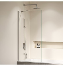 Шторка на ванну RGW SC-151 900х1500 мм профиль хром стекло прозрачное 351115109-11