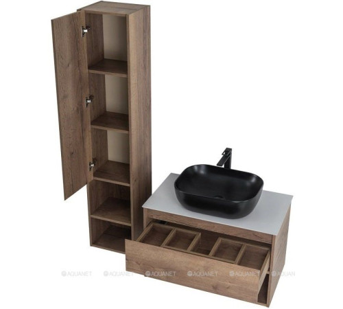 Шкаф-пенал подвесной BelBagno Kraft 33x30x160 см левый KRAFT-1600-1A-SC-RT-L