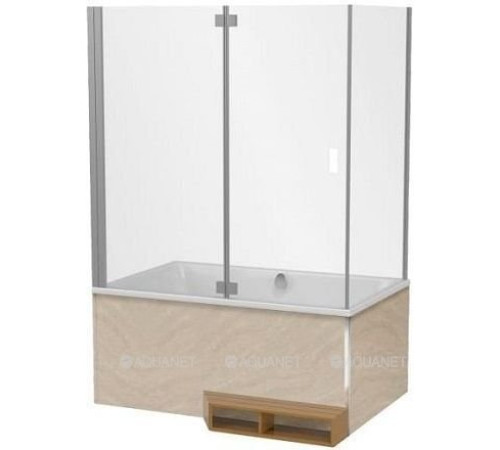 Экран для ванны Jacob Delafon Capsule стеклянный 140x90 см E6D129-GA