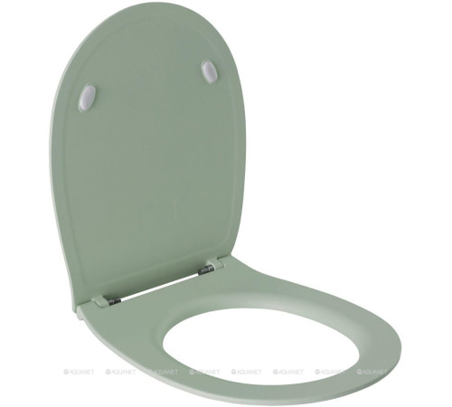 Сиденье для унитаза Allen Brau Fantasy Smartfix Soft-Close дюропласт мятный 4.11005.MT