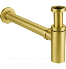Сифон для раковины Allen Brau Priority Round 1 1/4 брашированное золото 5.31025-GB