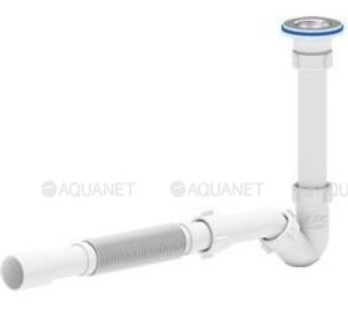Сифон для биде АНИ Пласт 1 1/4 x 32 мм с гибкой трубой BD1015