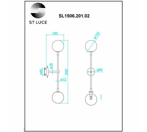 Бра ST-Luce Chieti SL1506.201.02