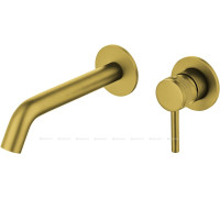 Смеситель для умывальника Allen Brau Priority 2.0 встраиваемый 195 мм золото 5.31030-GB