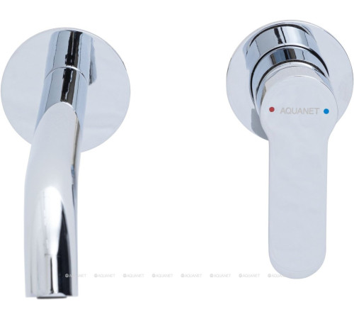 Смеситель для умывальника Aquanet Passion встраиваемый хром AF300-12C