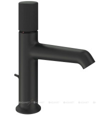 Смеситель для раковины Jacob Delafon Rivoli с донным клапаном матовый черный E24323-BL