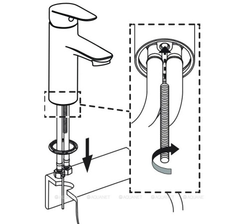 Смеситель для раковины Jacob Delafon Elite E32908-CP