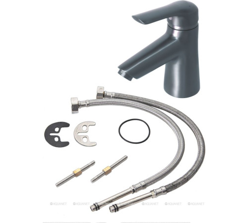 Смеситель для раковины Orange Tony серый M54-021gr